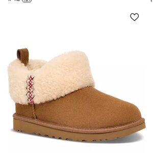 UGG Classic Ultra Mini Braid Slip-On Booties